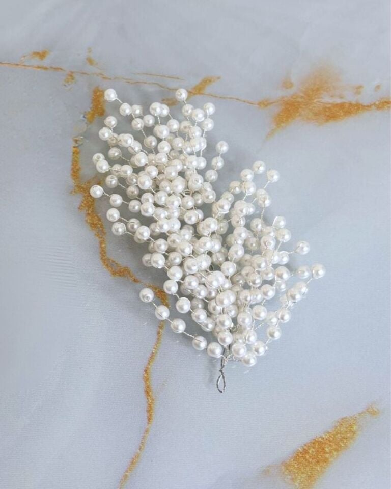 Pearl Bridal Hair Accessory | Bridal Crown