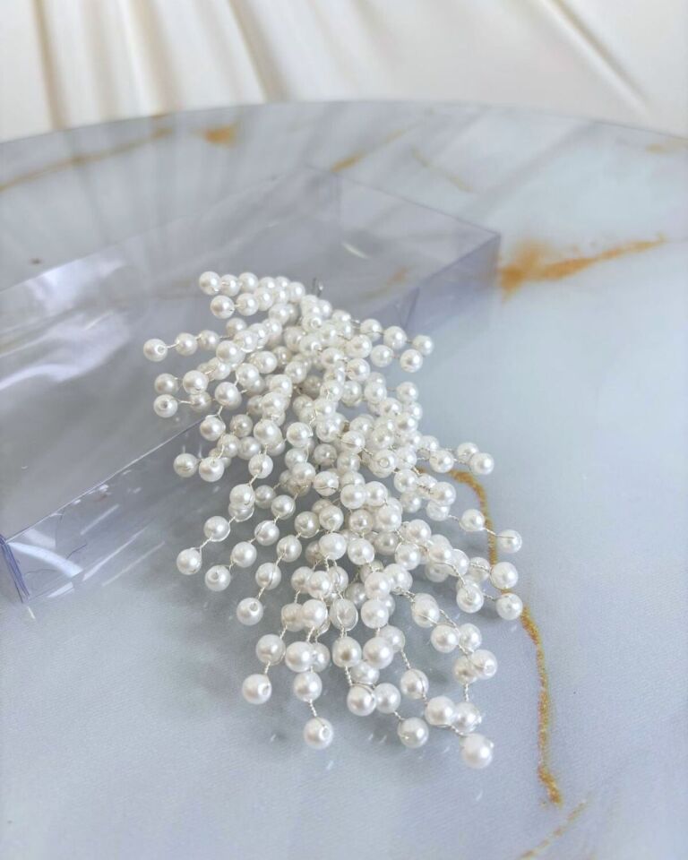 Pearl Bridal Hair Accessory | Bridal Crown