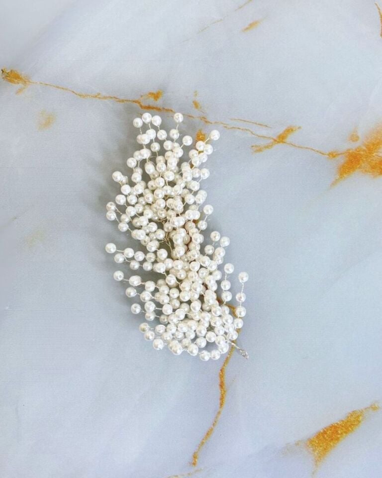 Pearl Bridal Hair Accessory | Bridal Crown