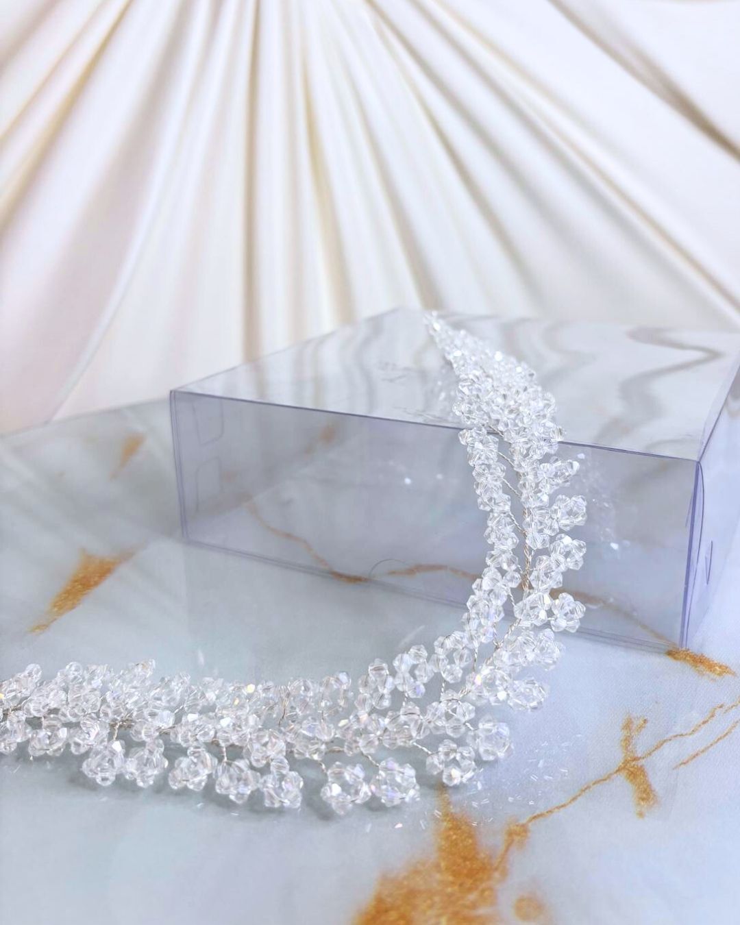 Kristallstein Braut Haarschmuck | Haarband