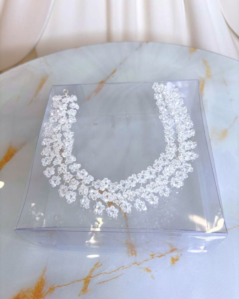 Kristallstein Braut Haarschmuck | Haarband