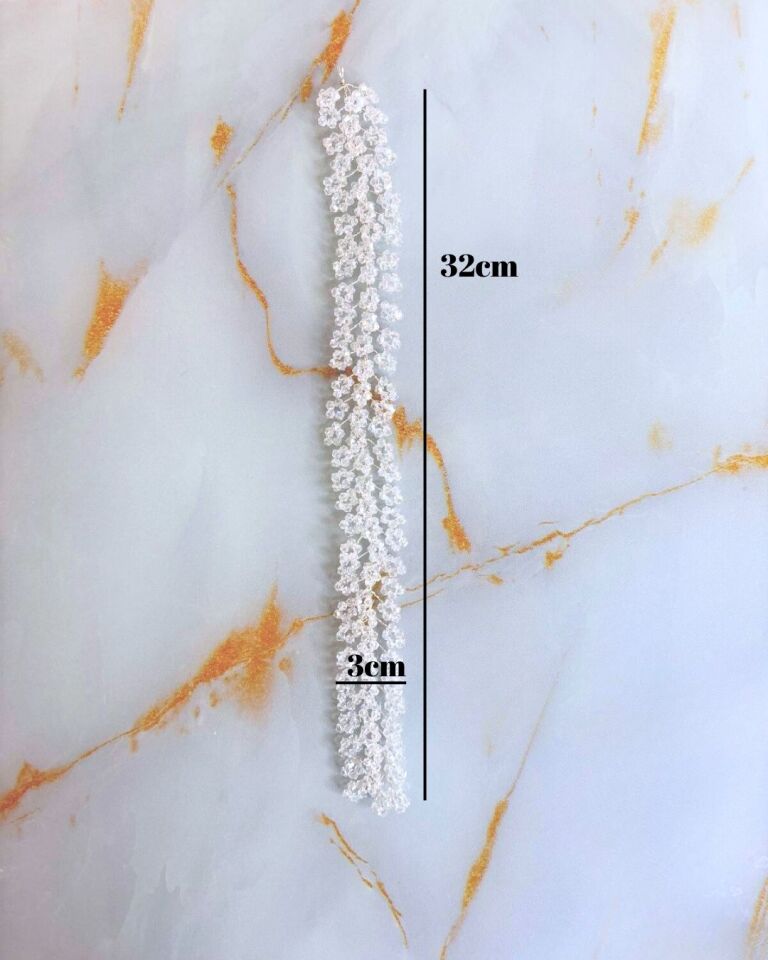 Kristallstein Braut Haarschmuck | Haarband