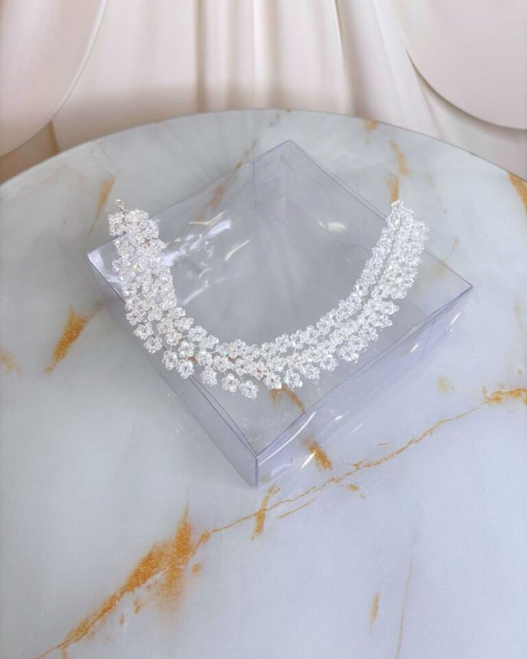 Kristallstein Braut Haarschmuck | Haarband