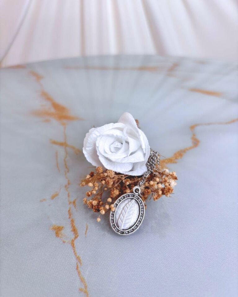 Damat Yaka Seti | Yaka Çiçeği,Yaka Mendili, Yaka Broşu