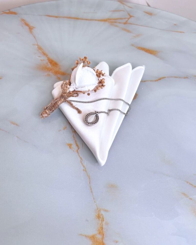 Damat Yaka Seti | Yaka Çiçeği,Yaka Mendili, Yaka Broşu