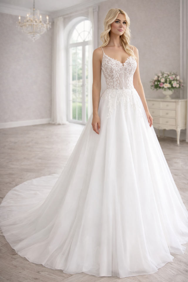 OLİVİA | A-KESİM GELİNLİK