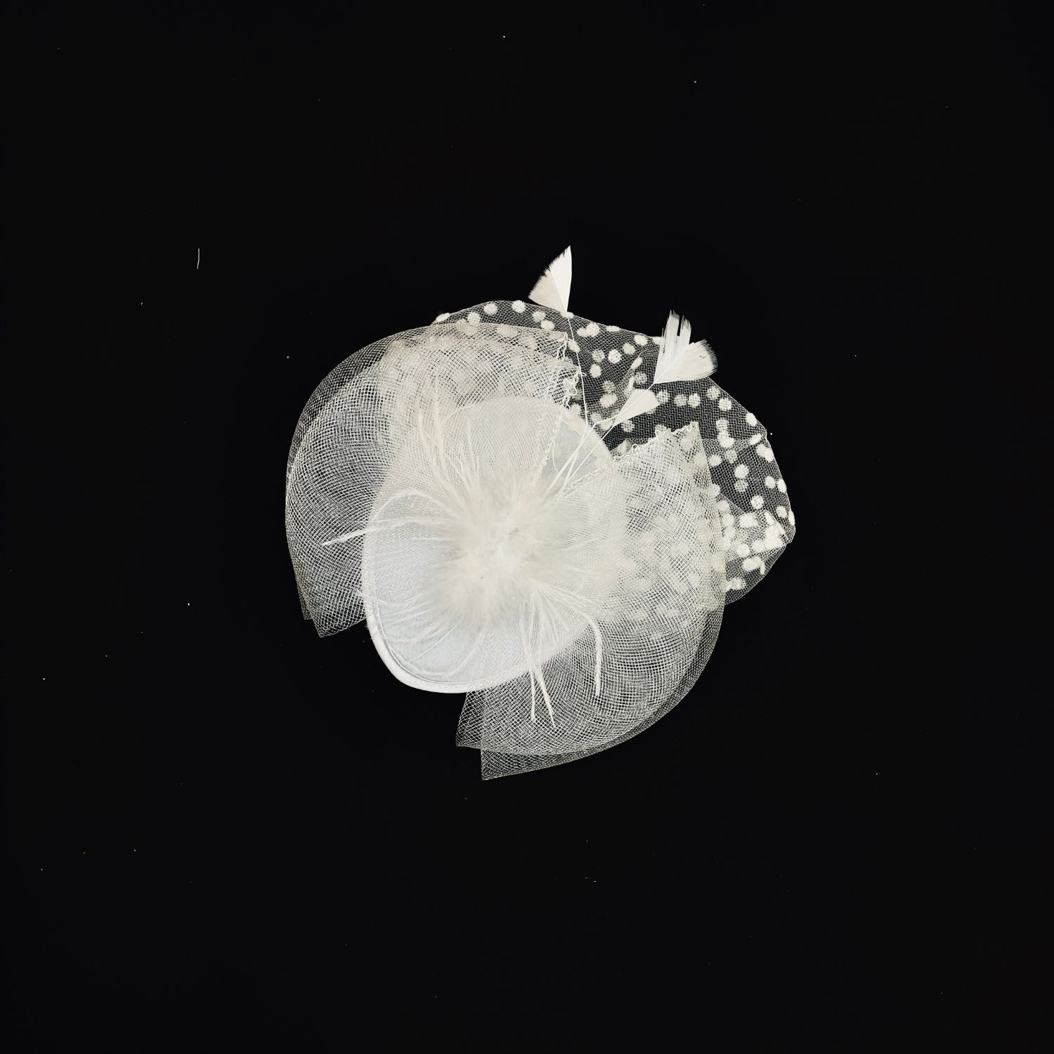 Off-White Voile Hair Hat