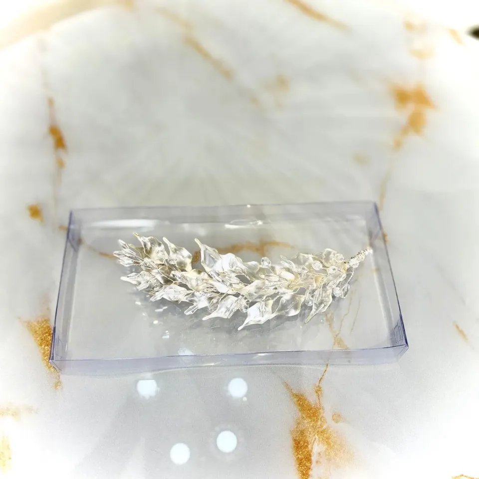 Sedef Yapraklı Saç Aksesuarı