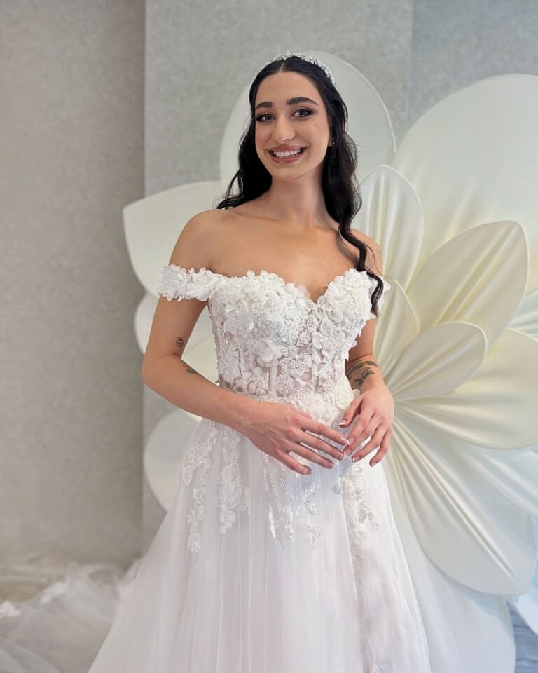 ADELA | Yırtmaçlı Gelinlik