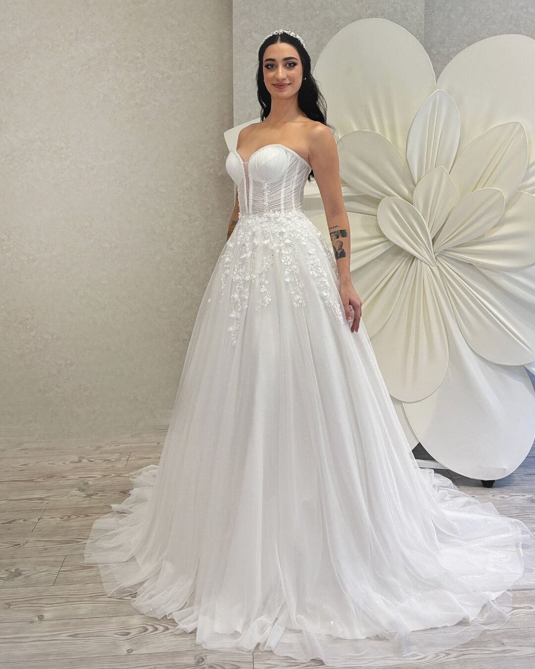 VICTORIA | Straplez Gelinlik