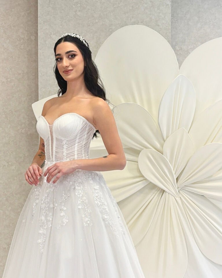 VICTORIA | Straplez Gelinlik