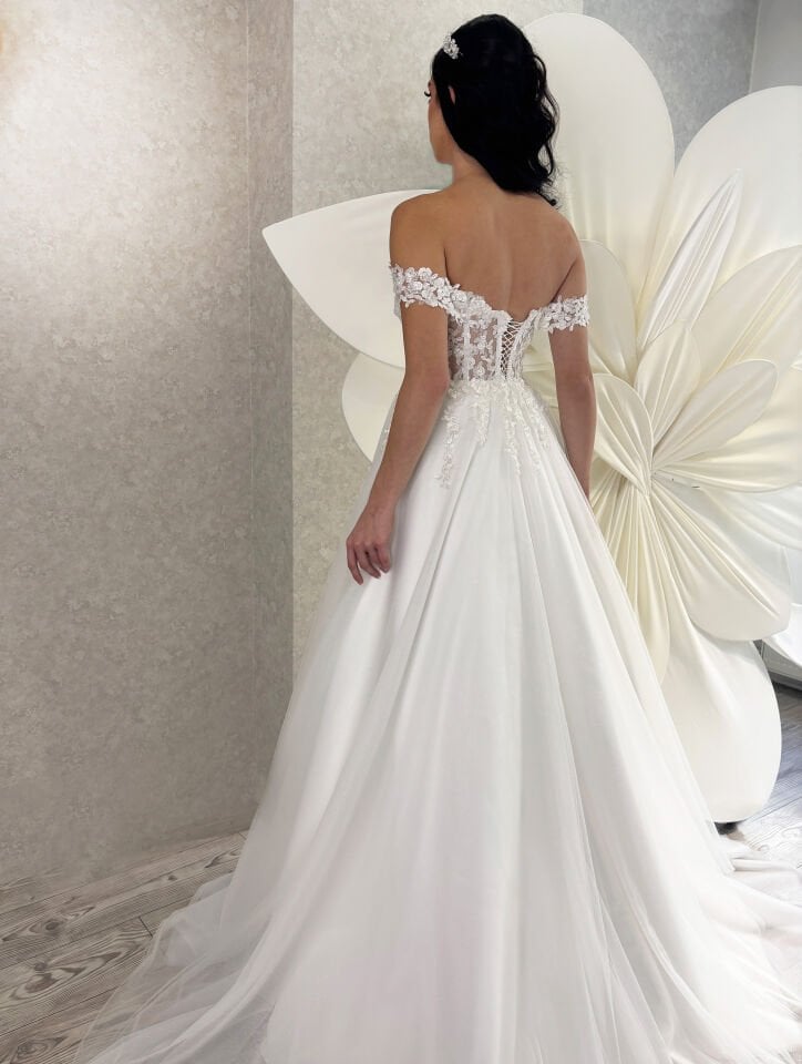 ANITA | Romantik Kollu Gelinlik