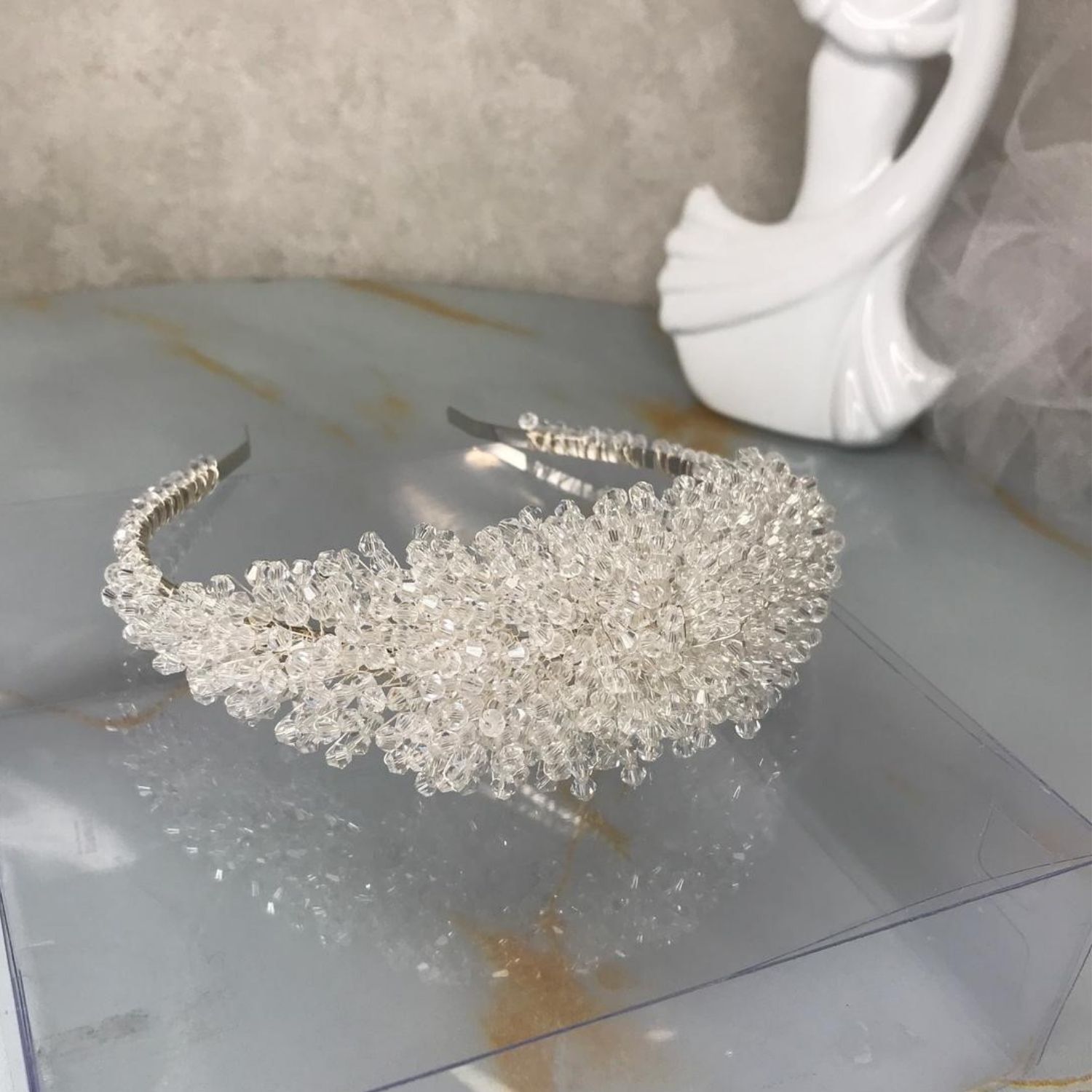 Gelin Tacı | Kristal Taşlı Gelin Tacı
