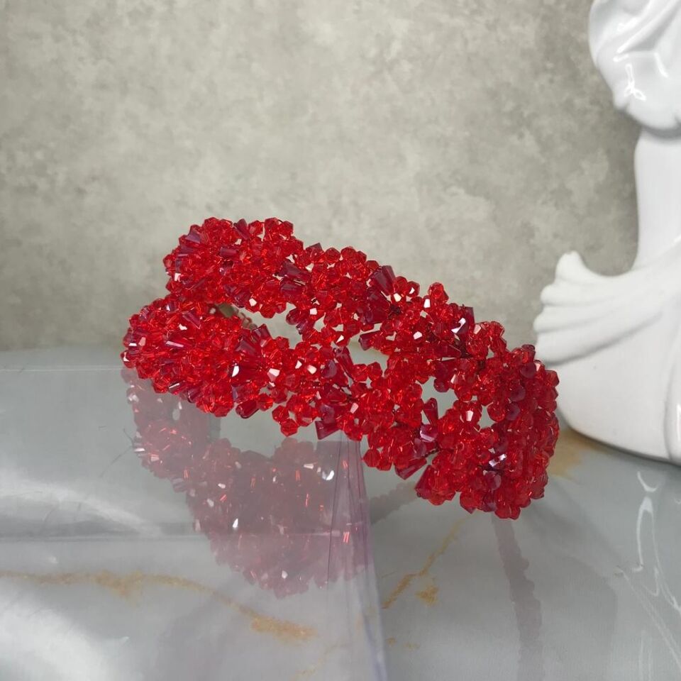 Kına Tacı | İkili Kına Saç Aksesuarı | Gelin Tacı