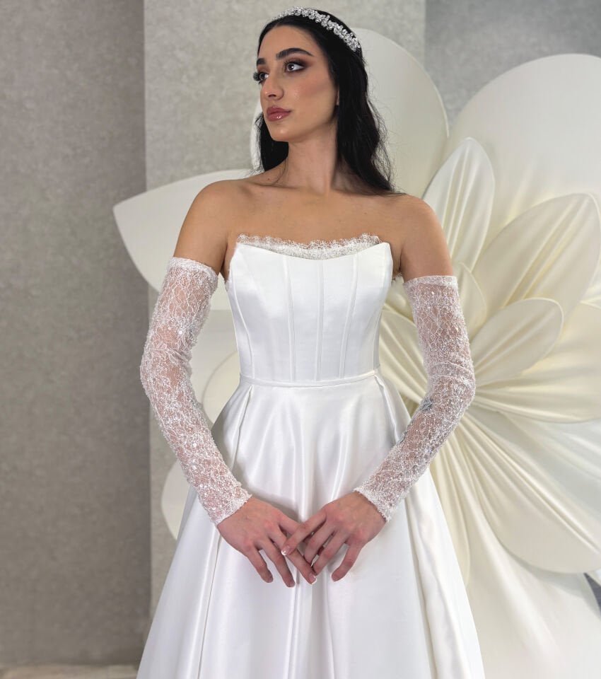 FRENCESCA | Saten Gelinlik