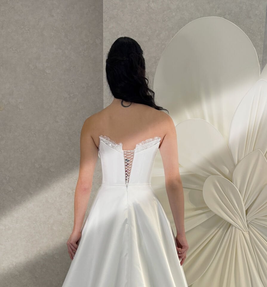 FRENCESCA | Saten Gelinlik