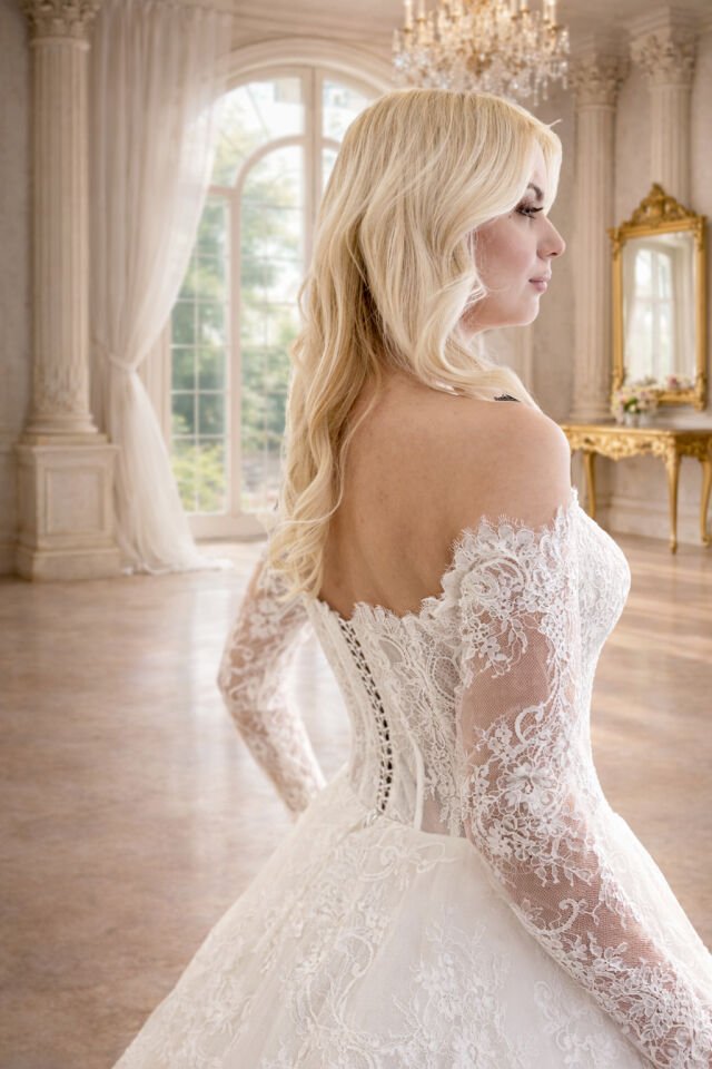 SOLINA | Fransız Dantel Gelinlik(Sadece Mağazamızda)