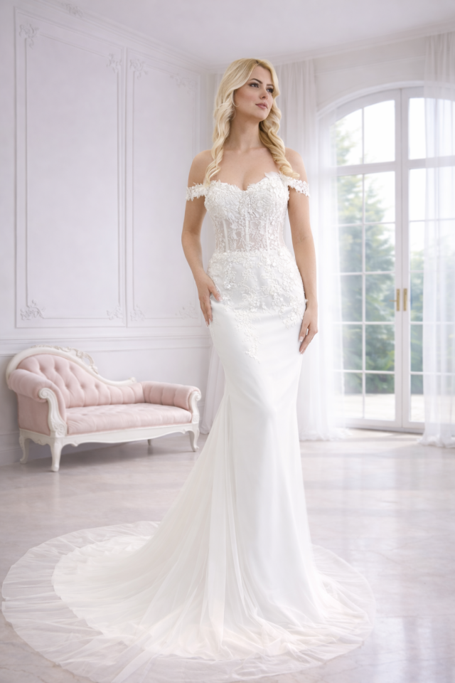 MONICA | 3D Mermaid Wedding Dress