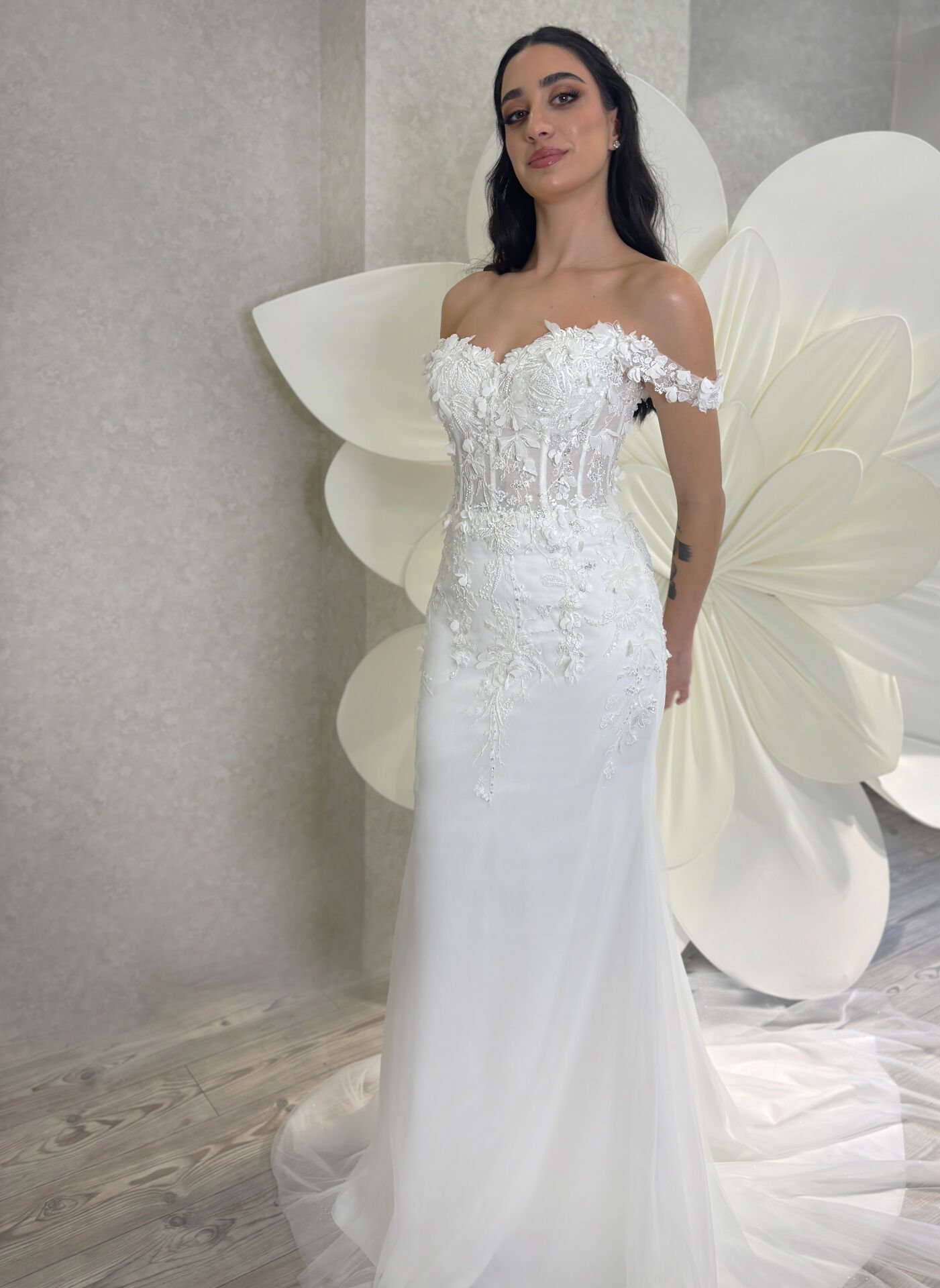 MONICA | Üç Boyutlu Balık Model Gelinlik