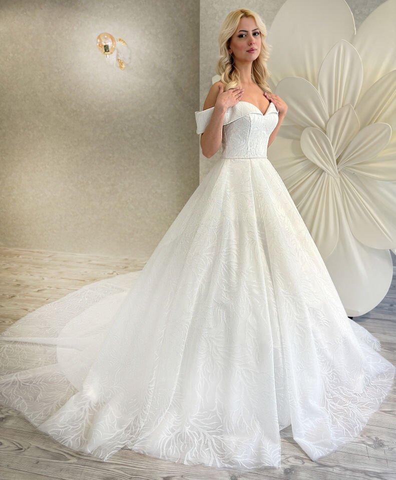 JANSET | Madonna Yaka Gelinlik