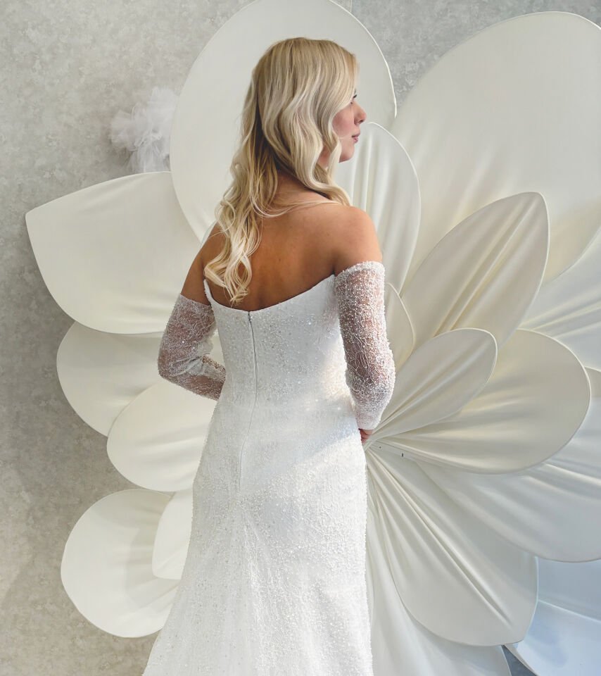 ELENA | İşlemeli Dantelli Balık Model